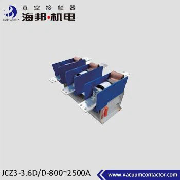 3.6kV 3-fase vacuümcontactor Middenspanning voor AC 50 - 60Hz-stelsels