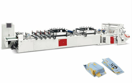 Centrale afdichting Driezijdige afdichting Zipper zak maken machine 5KW 6000x1200x1500mm