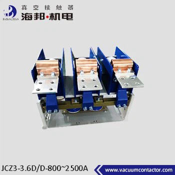 3.6kV 3-fase vacuümcontactor Middenspanning voor AC 50 - 60Hz-stelsels