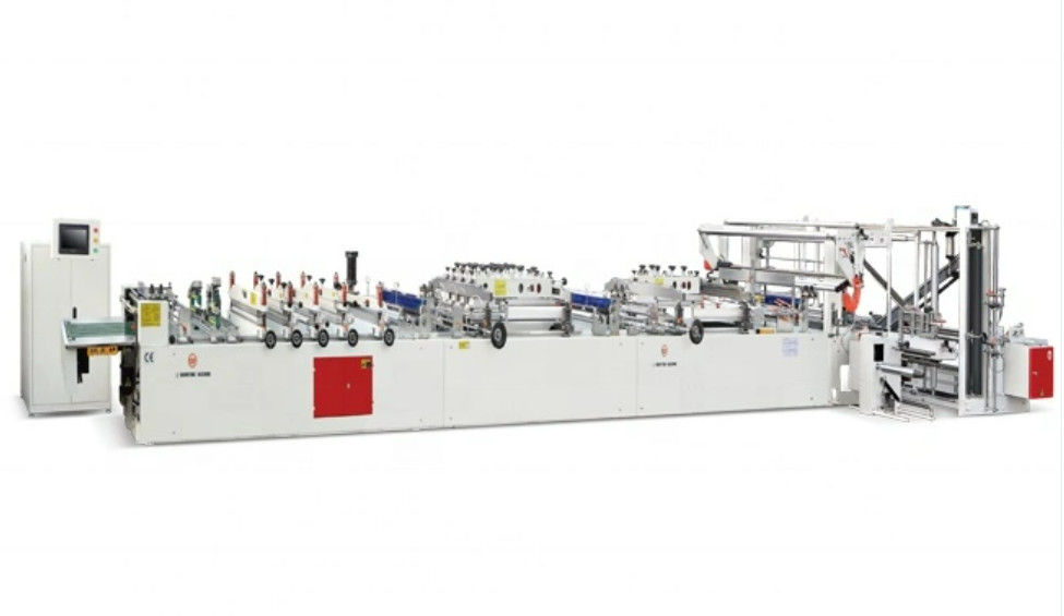 Touchscreen Midden afdichting zak maken machine 3.5KW voor zak breedte 50-400mm