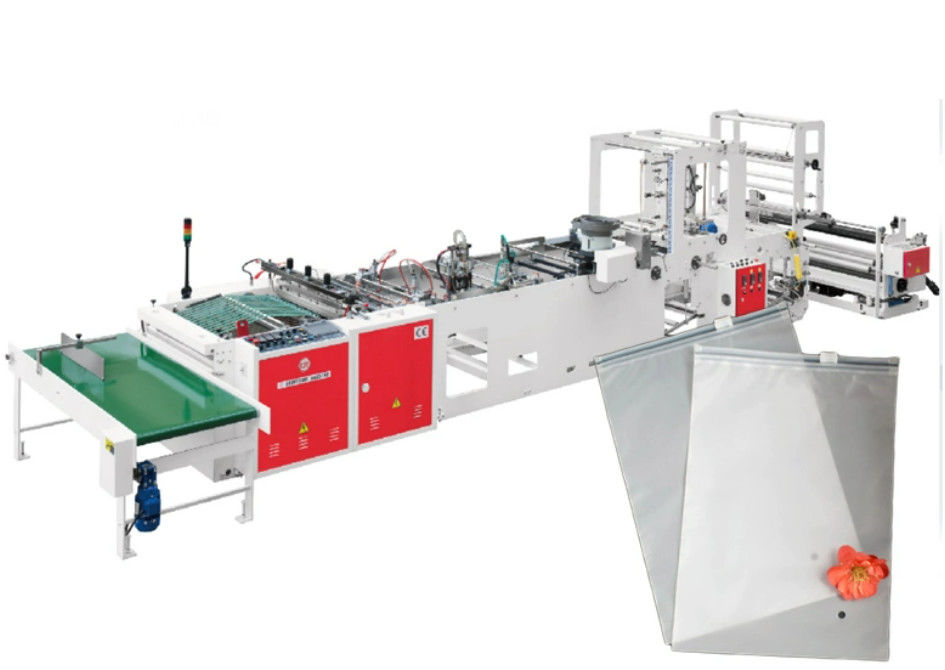 150 stuks/min Productiesnelheid Side Seal Bag Making Machine Met PLC Control System