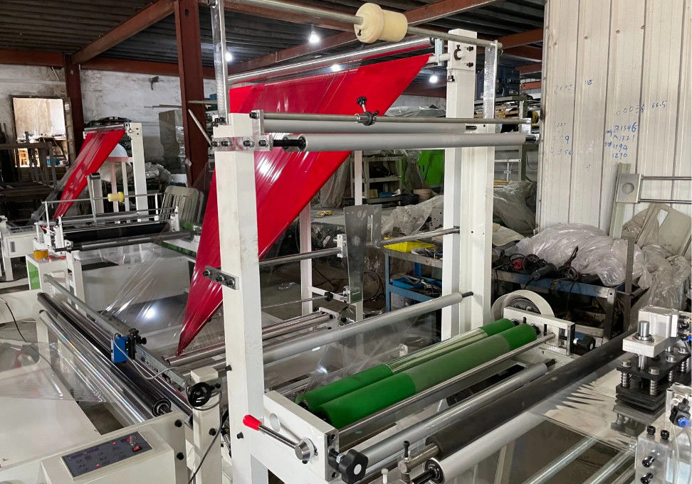 High Speed Volledig Automatische Side Seal Bag Maker 22kw Met 5HP Air Compressor
