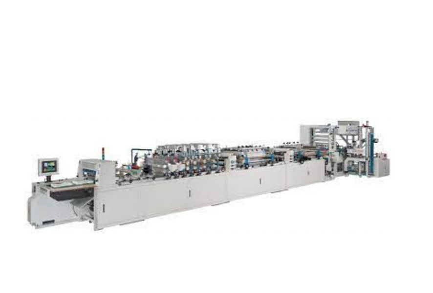 22kw Driezijdige verzegelende ritszak maken machine Auto Centrale verzegeling rits slot zak machine